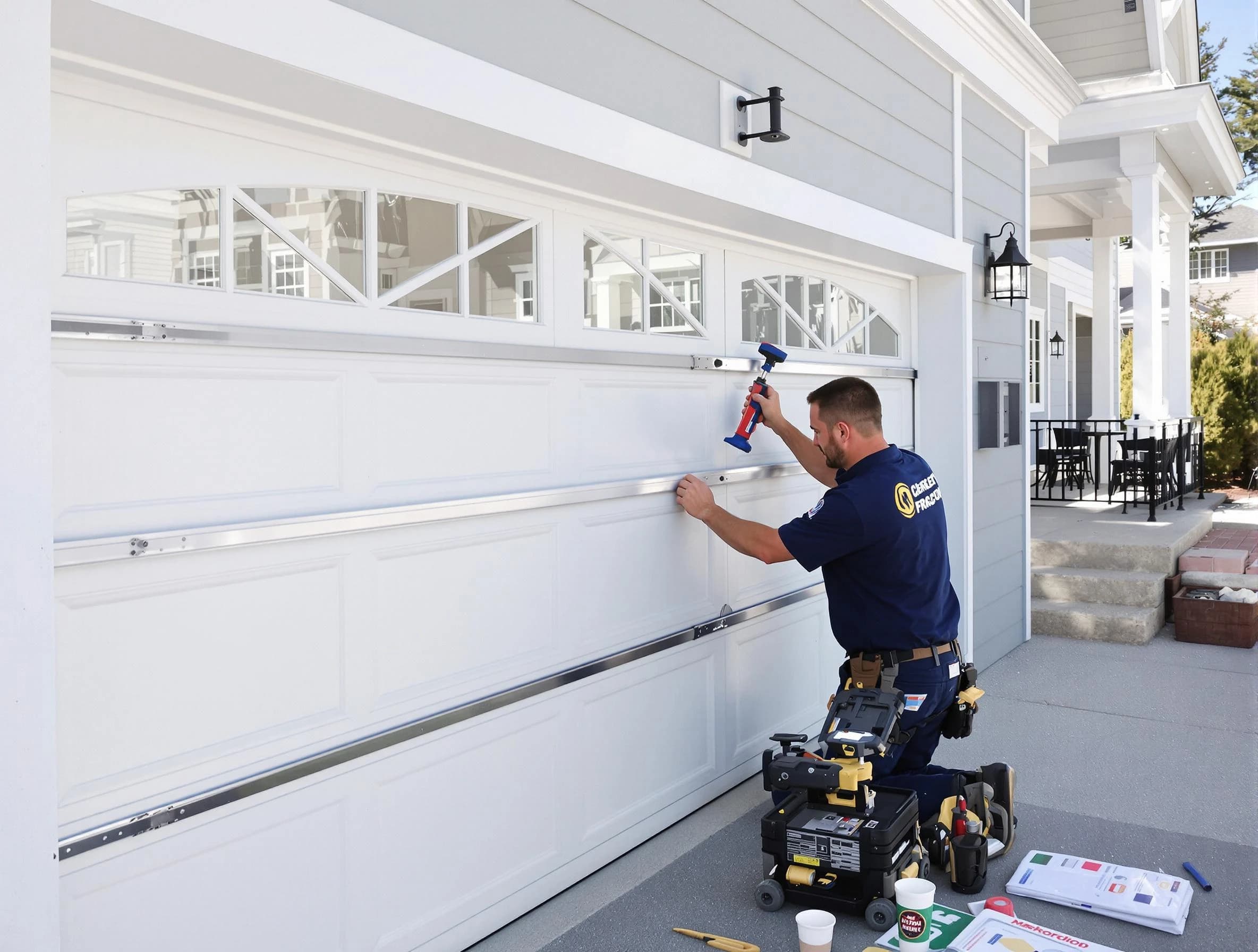 Professional garage door installation by Coopertown Garage Door Repair in Coopertown