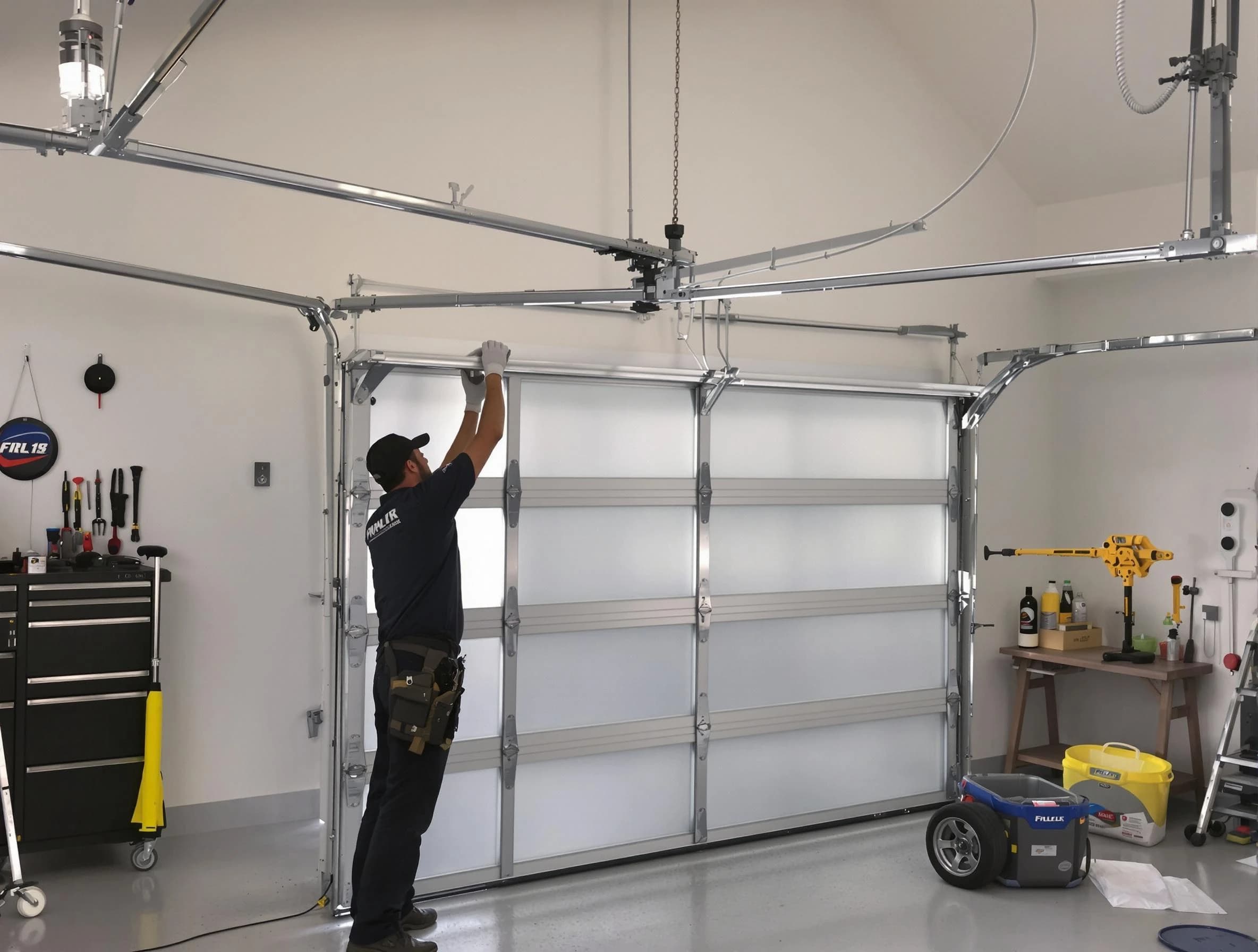 Coopertown Garage Door Repair certified team performing precision garage door installation in Coopertown