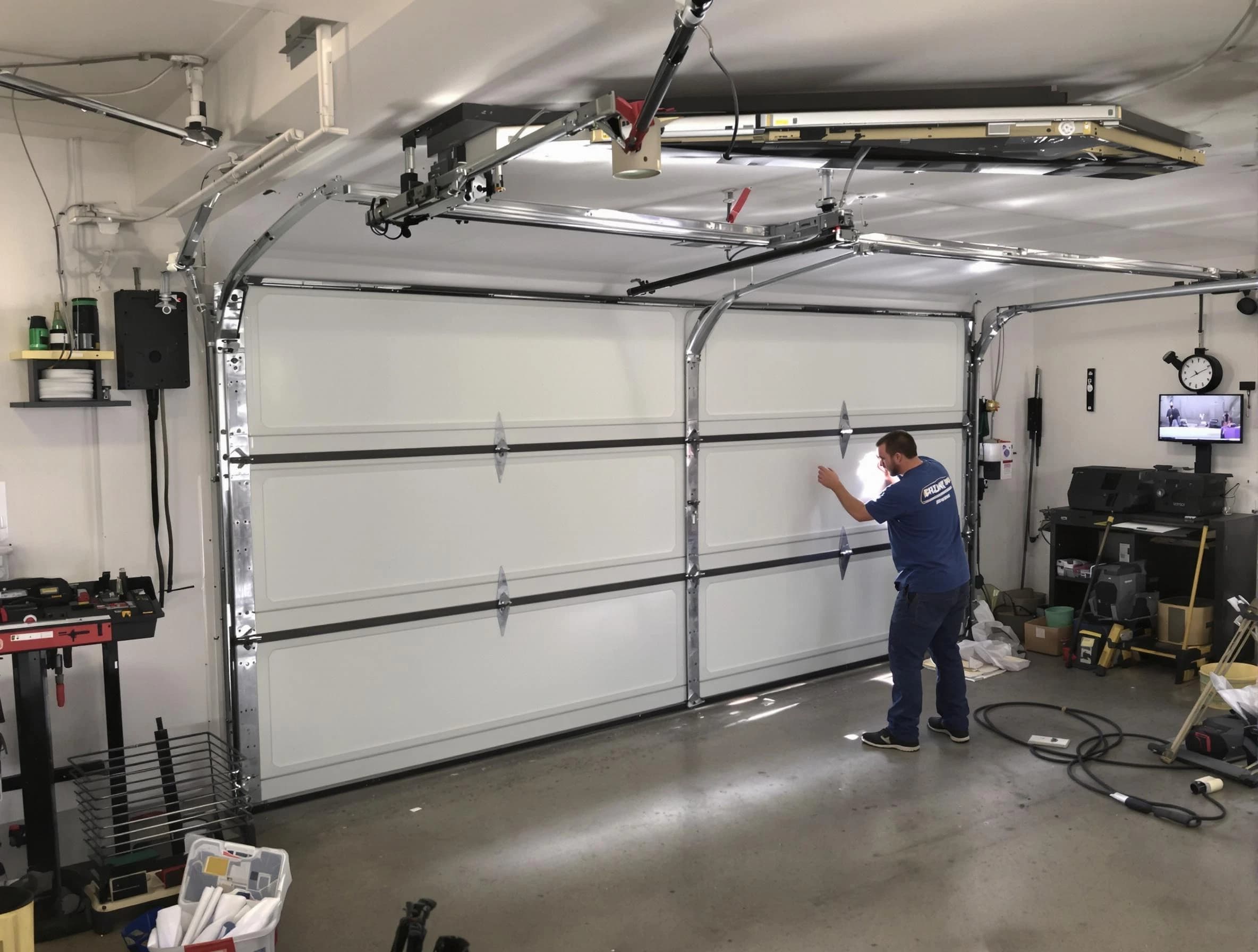 Professional garage door repair service by Coopertown Garage Door Repair in Coopertown