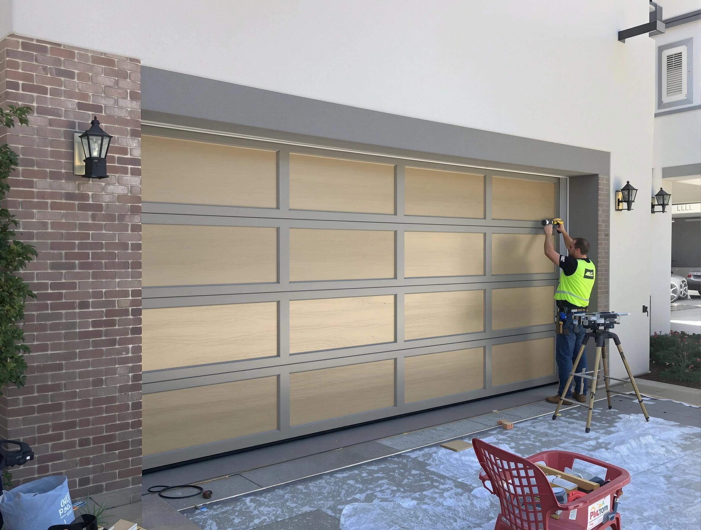 Garage door replacement service by Coopertown Garage Door Repair in Coopertown