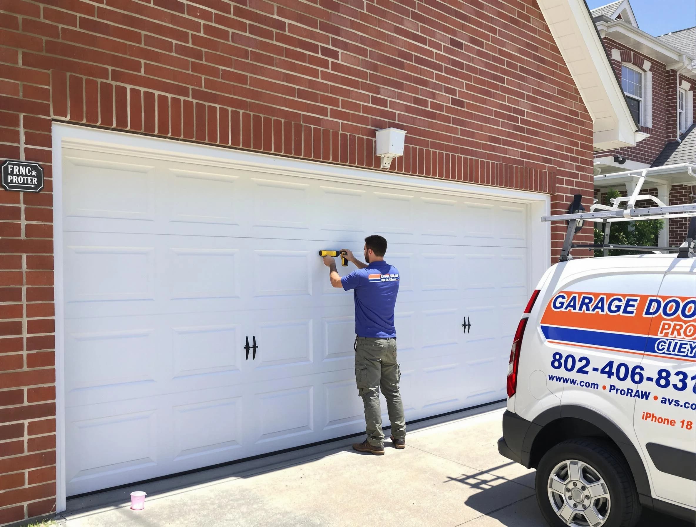 Local garage door repair service by Coopertown Garage Door Repair in Coopertown