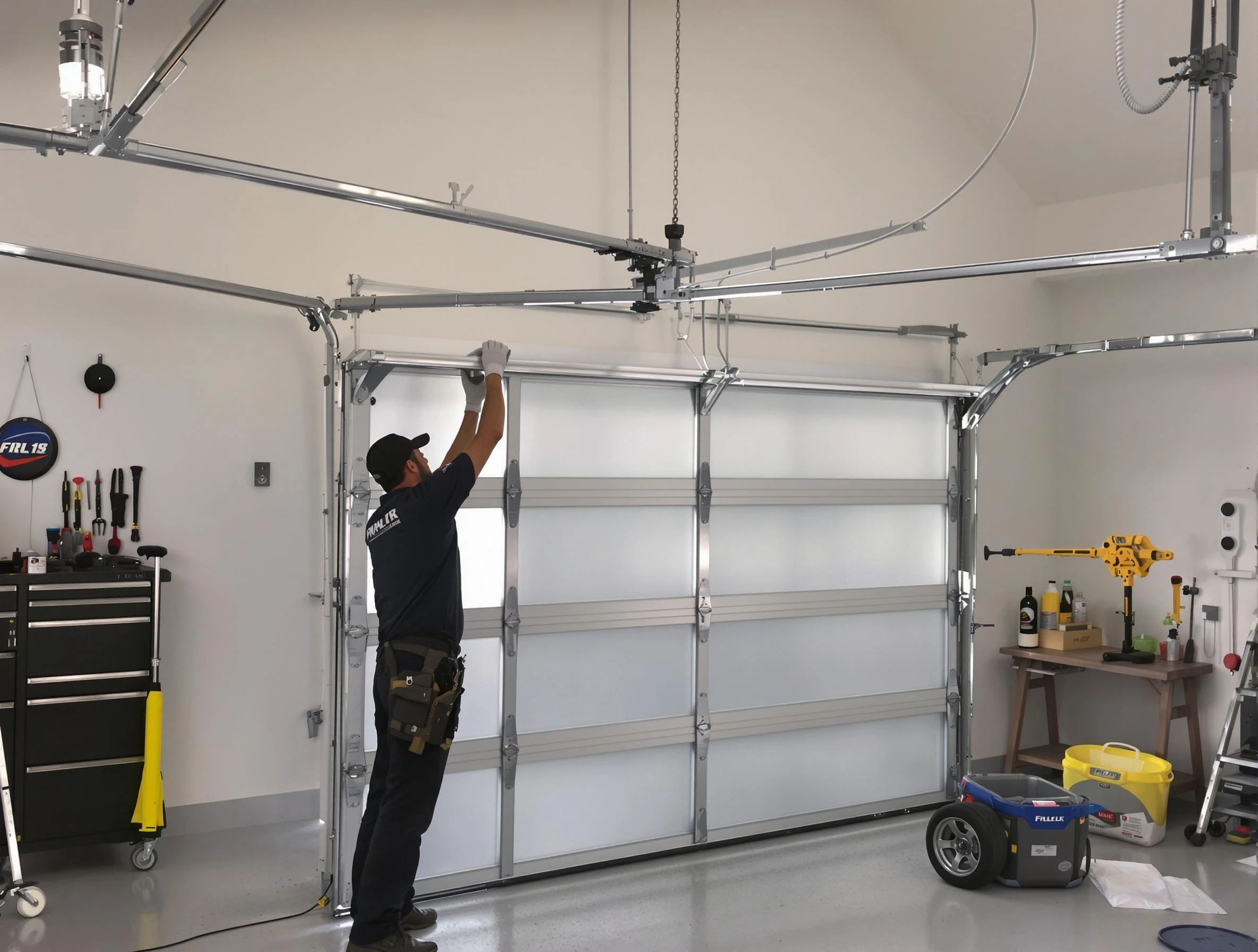 Coopertown Garage Door Repair certified team performing precision garage door installation in Coopertown