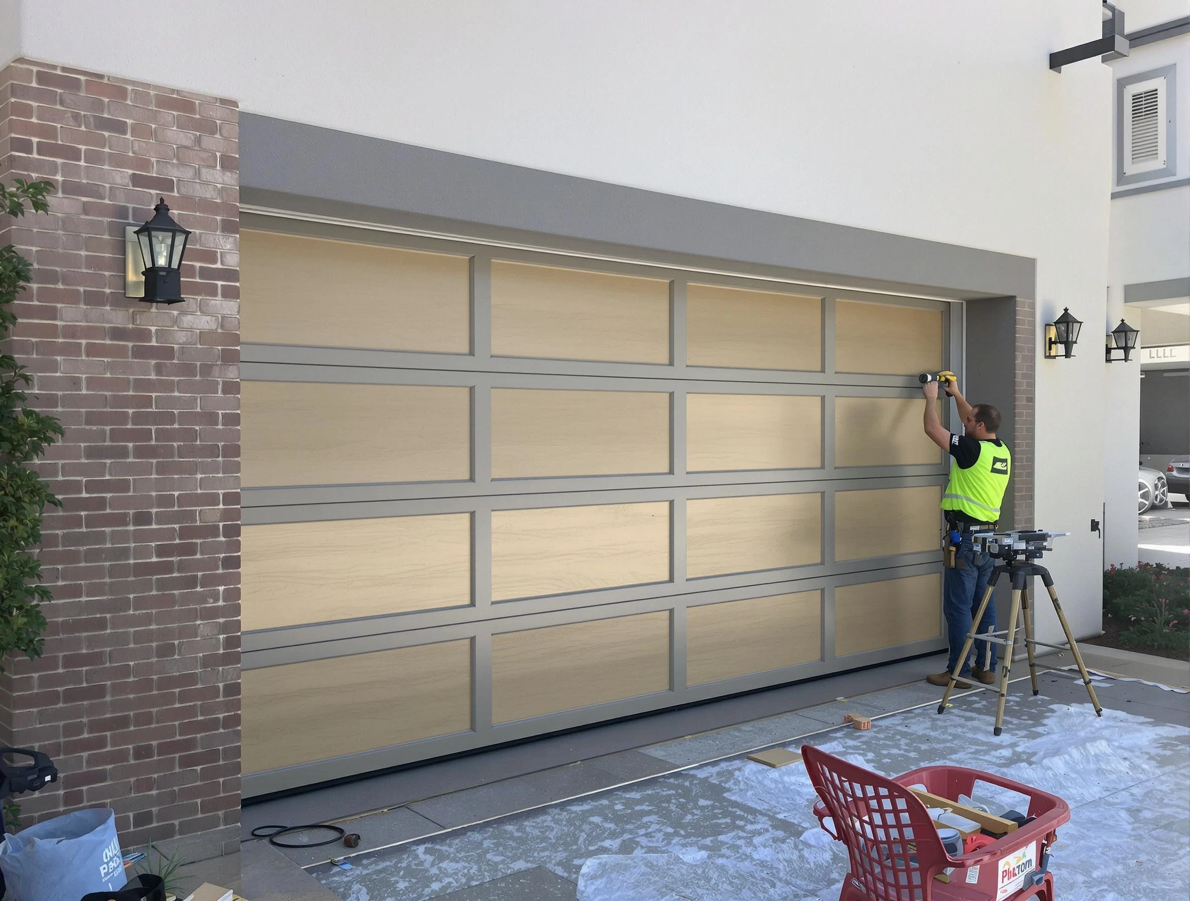 Garage door replacement service by Coopertown Garage Door Repair in Coopertown