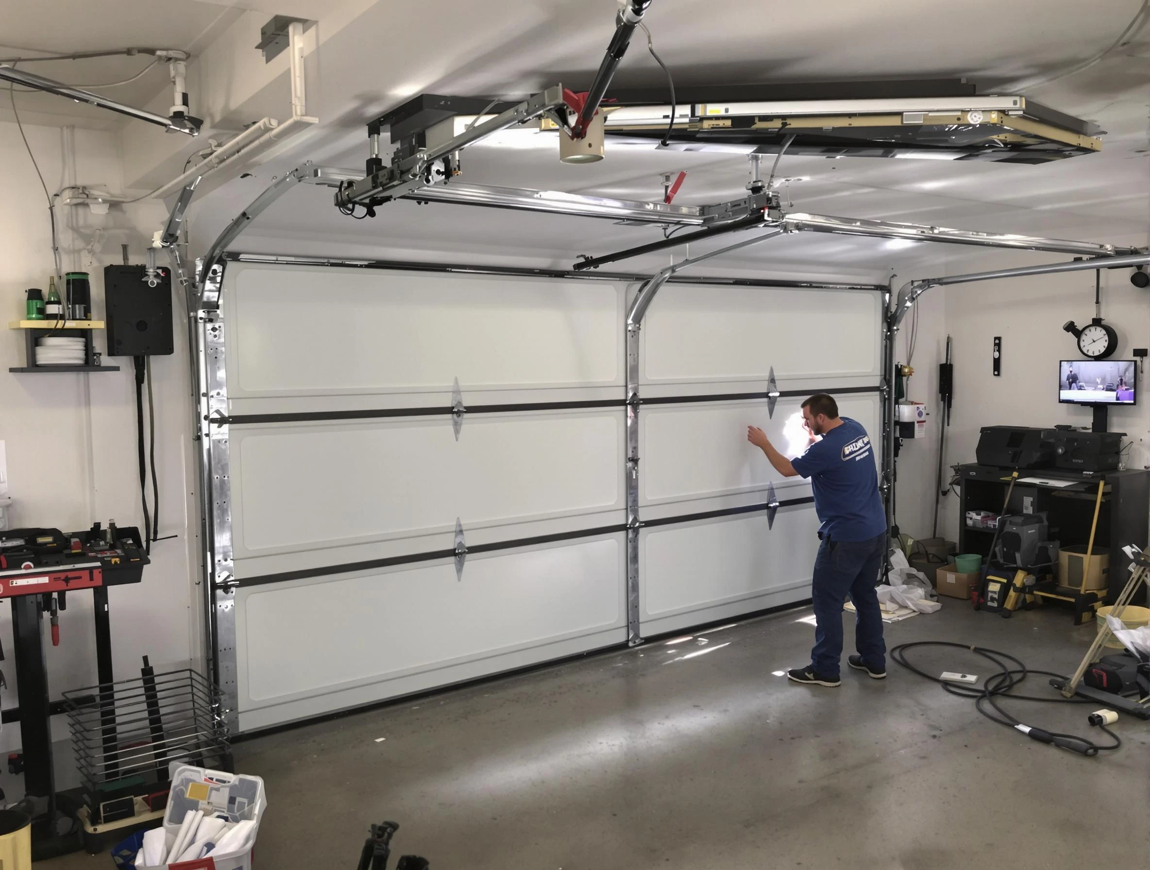 Professional garage door repair service by Coopertown Garage Door Repair in Coopertown