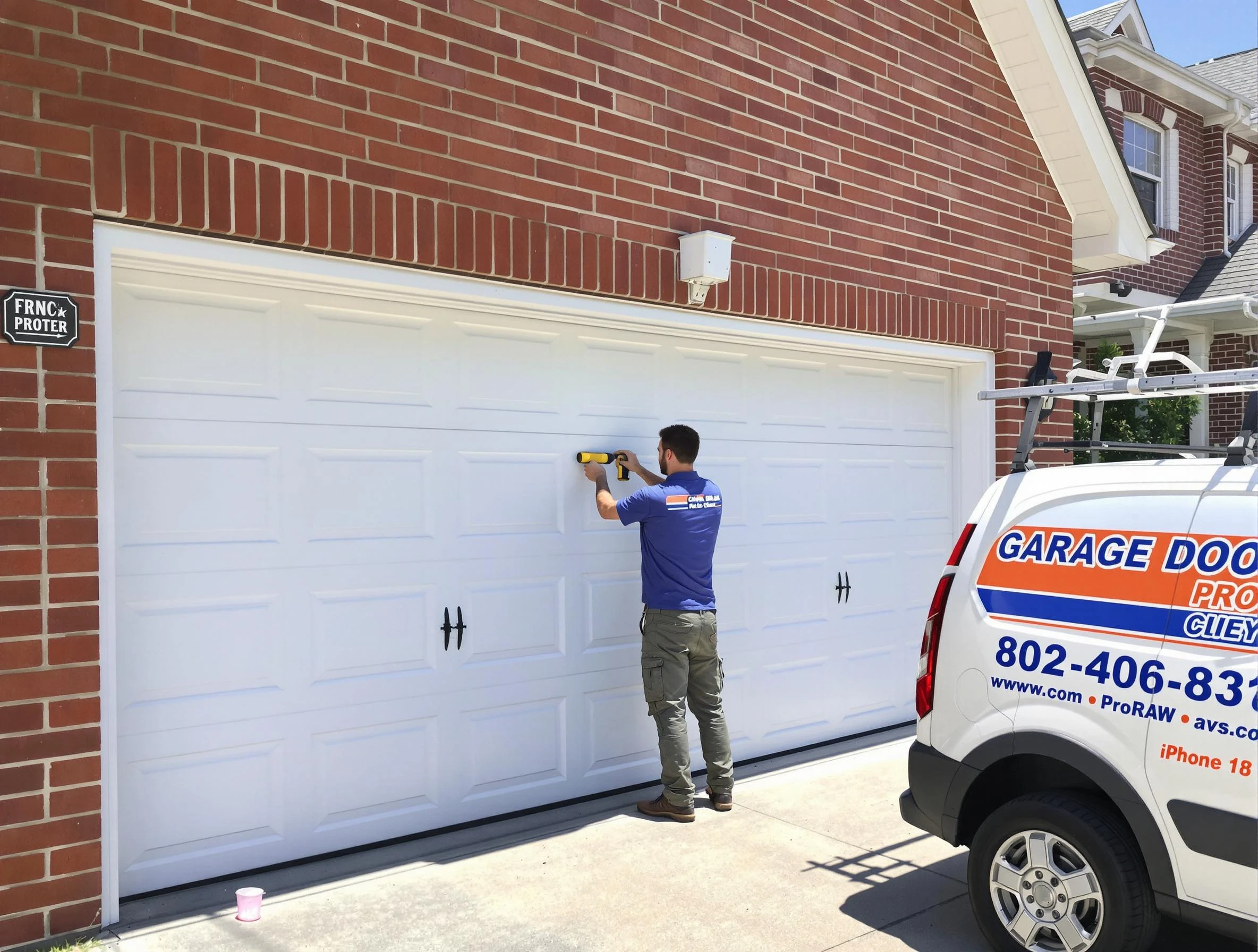 Local garage door repair service by Coopertown Garage Door Repair in Coopertown